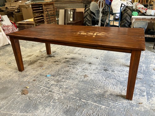 Large mango dining table - large,