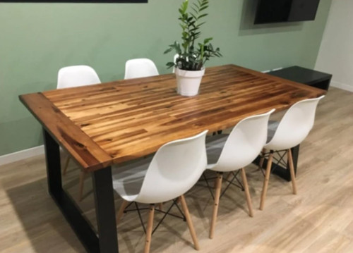 Industrial dining table - industrial, large