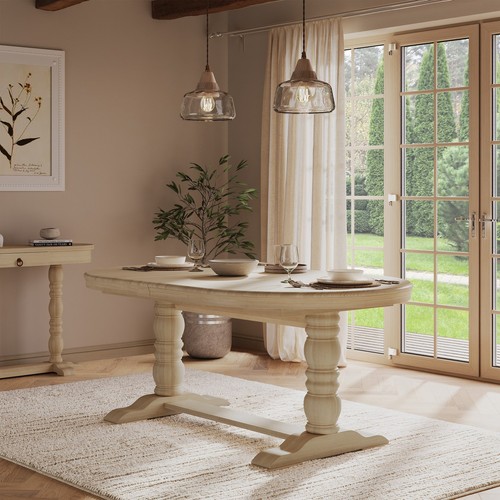 Large solid wood farmhouse - large,