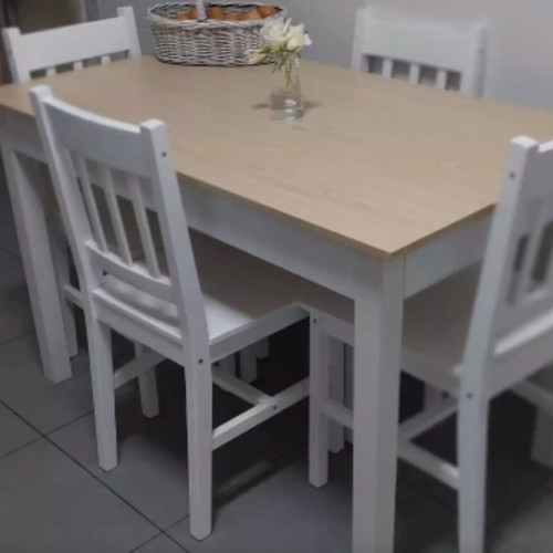 Large dining table rustic - large, 4/6