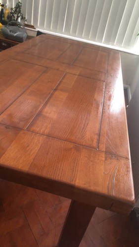 French oak large dining - oak,